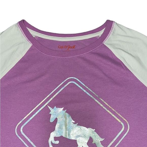 Cat & Jack Unicorn Graphic Tee - Picture 3 of 7